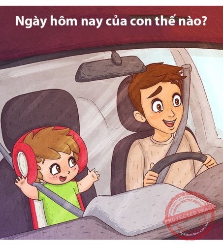 Thay vì hỏi điểm số trên đường đón con về nhà thì cha mẹ hãy lắng nghe xem con cảm thấy thế nào về trường học, con có câu chuyện gì thú vị muốn kể hay không. Điều này khiến con bạn thấy chúng được lắng nghe và hiểu rằng quan trọng là niềm vui khi đến trường chứ không phải điểm số hay kết quả học tập.