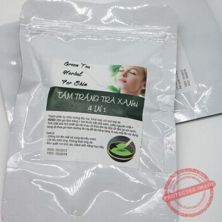 Tắm trắng trà xanh 4 in 1