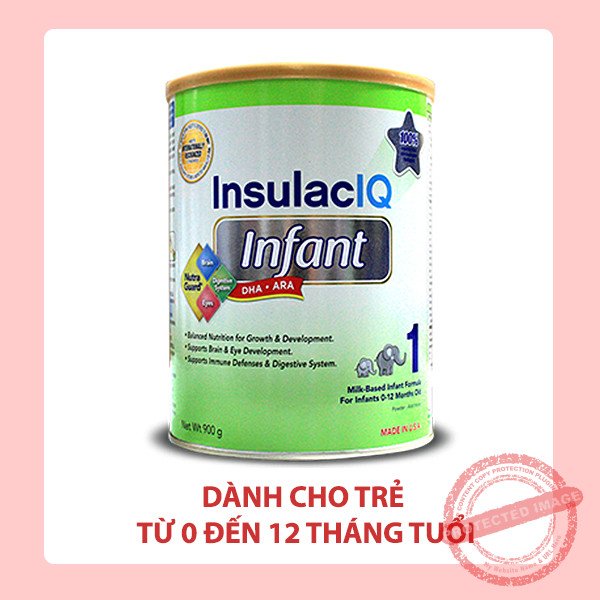 Sữa công thức mỹ chính hãng Insulac IQ Infant