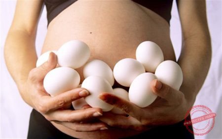 Mẹ bầu ăn trứng giúp sinh con thông minh