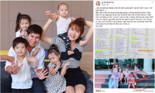 ‘Sao’ tranh luận về bảng dự toán nuôi con hết nửa tỷ đồng
