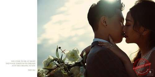 Họ đã có một đám cưới ngọt ngào khi tình yêu đủ lớn 