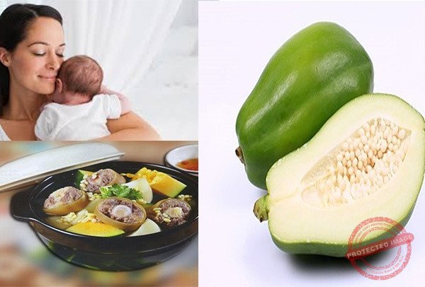 Những loại rau củ quả siêu rẻ giúp mẹ nhiều sữa nhất