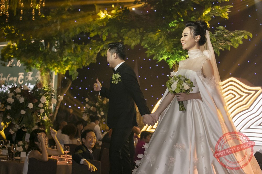 Hình Ảnh – Toàn cảnh đám cưới cường đô la và đàm thu trang